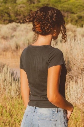 Matte Pronged Flat Claw Clip