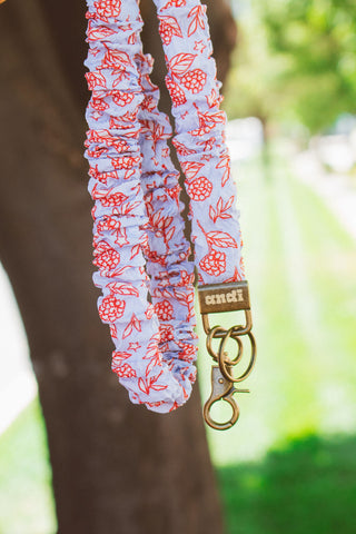 Hydrangea Floral Lanyard