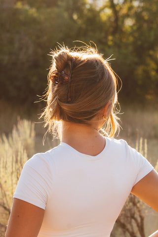 Intricate Loop Claw Clip