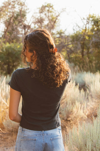 Intricate Loop Claw Clip