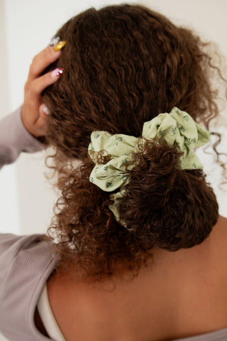 Pine Floral Jumbo Scrunhie