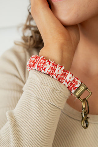 Vintage Reindeer Keychain