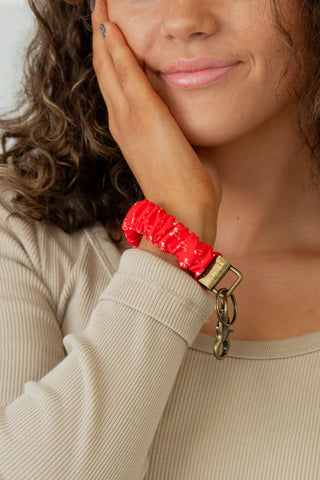 Holiday Bows Keychain