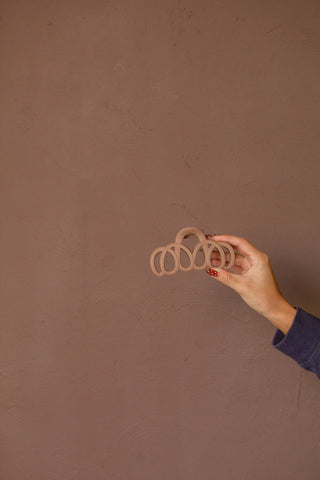 Matte Looped Claw Clip