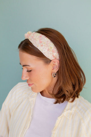Cherry Blossom Hard Headband - Headband - ANDI