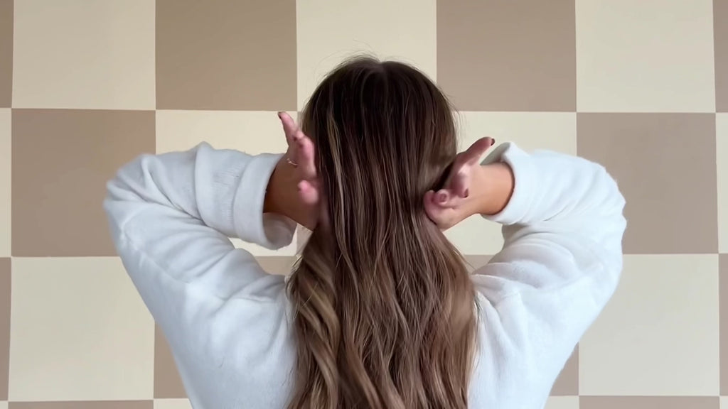 Fall Blossom claw clip hair tutorial