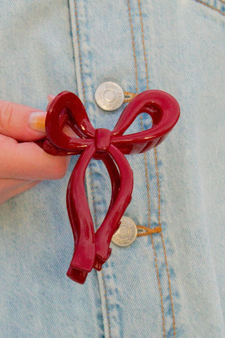 Vintage Bow Claw Clip - Claw Clips - ANDI