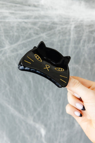 Black Cat Claw Clip - Clips - ANDI