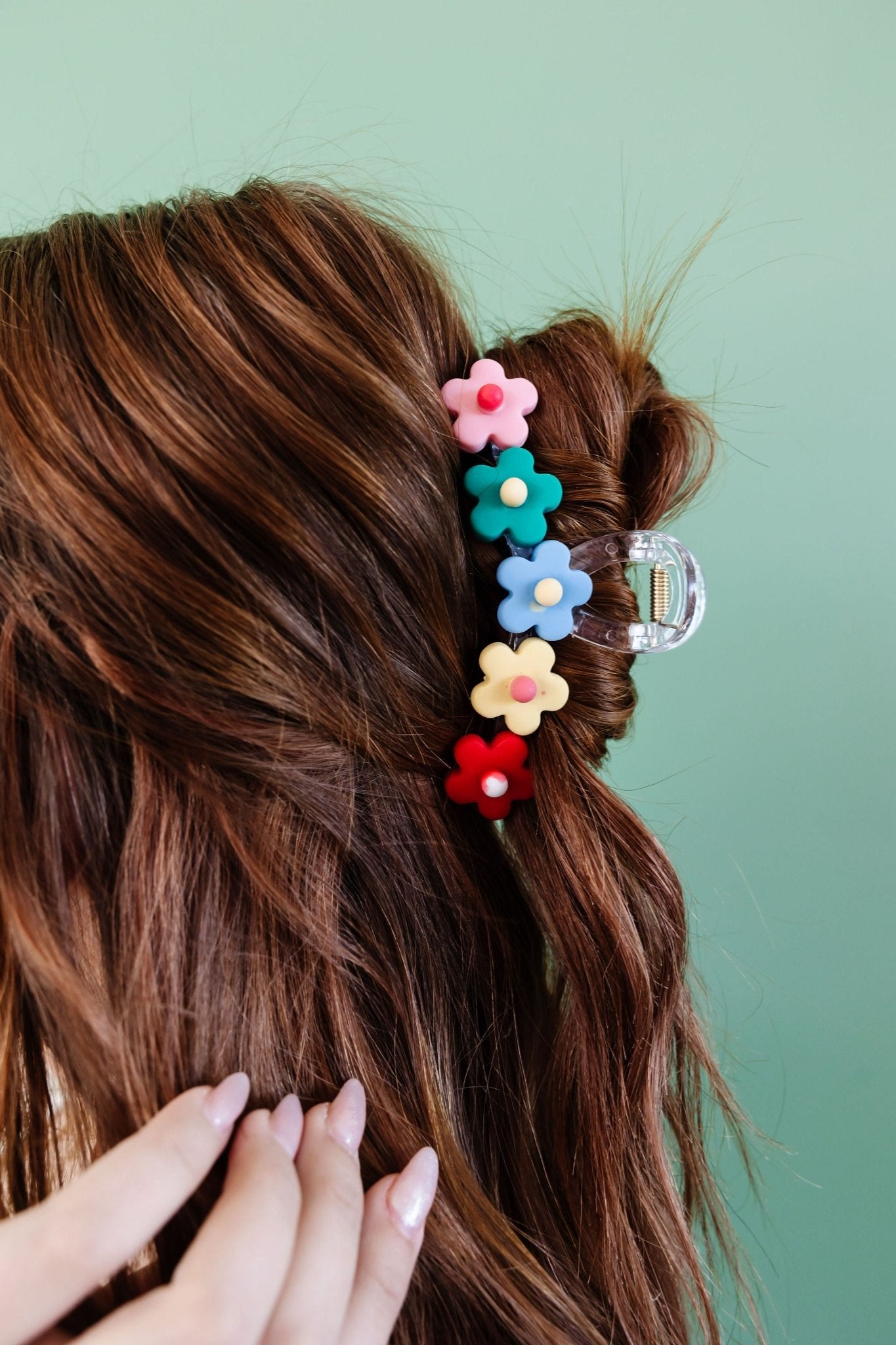 Blossom Claw Clip Multiple Colors