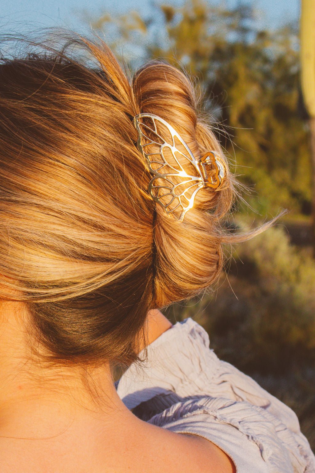 Hair Clips for Women Stylish Pearl Butterfly Tassel Hair Clip for Girls  Hair Clutcher,Metal Trendy