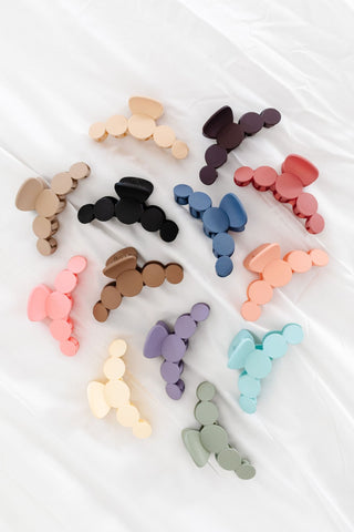 Circles Claw Clip - Multiple Colors - Claw Clips - ANDI