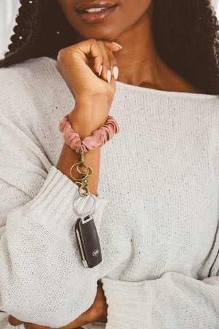 Dusty Rose Luxe Keychain - Keychains - ANDI