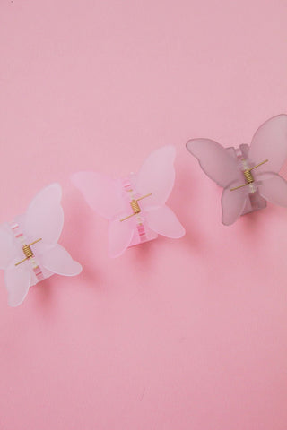 Frosted Butterfly Claw Clip - Claw Clips - ANDI