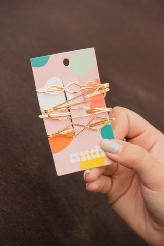 Golden Lasso Bobby Pins - Clips - ANDI