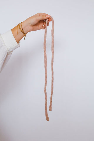 Knit Long Bow Tie - Multiple Colors - Clips - ANDI