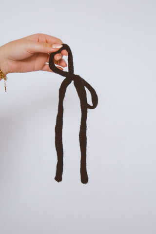 Knit Long Bow Tie - Multiple Colors - Clips - ANDI