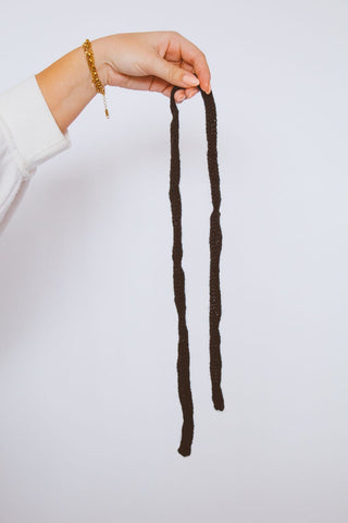 Knit Long Bow Tie - Multiple Colors - Clips - ANDI