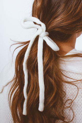 Knit Long Bow Tie - Multiple Colors - Clips - ANDI