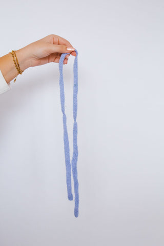 Knit Long Bow Tie - Multiple Colors - Clips - ANDI