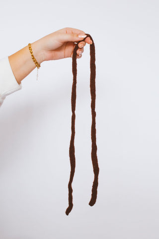 Knit Long Bow Tie - Multiple Colors - Clips - ANDI