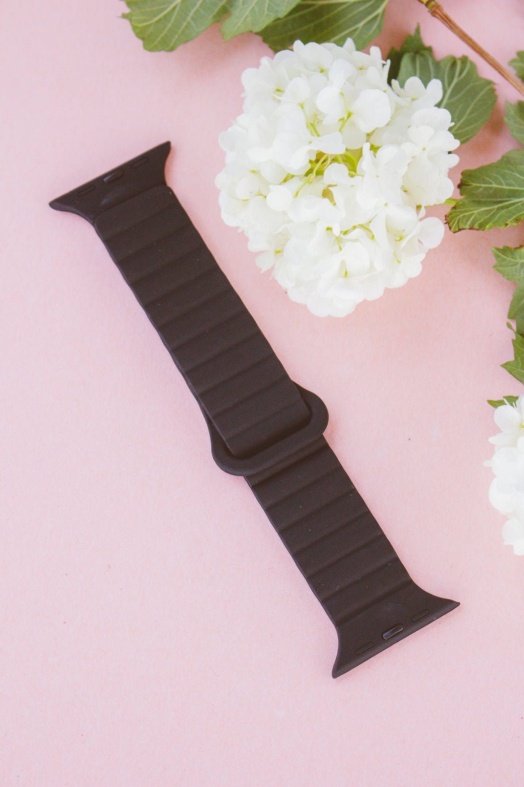 Midnight Black Magnetic Loop Watch Band ANDI