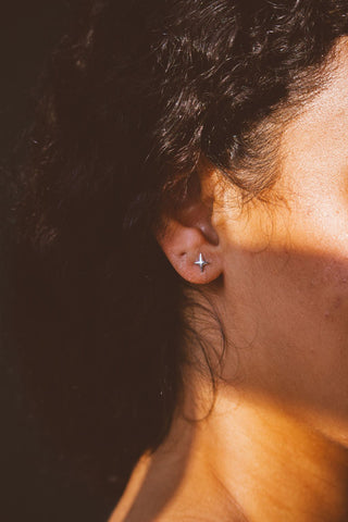 Silver Starlight - Hypoallergenic - Earrings - ANDI