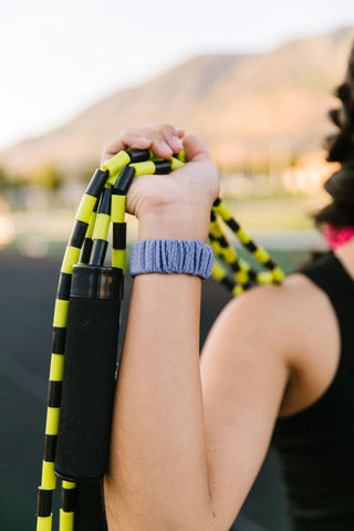 Thunder Hexagon Athletic Scrunchie Band Compatible with Apple Watch - Apple Watch Bands - ANDI
